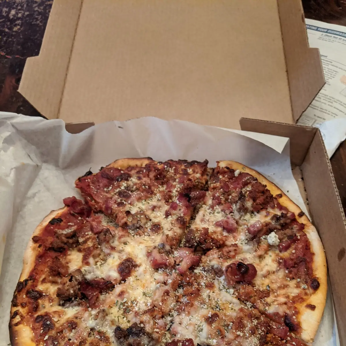 Meat Lovers Pizza Small Delivered