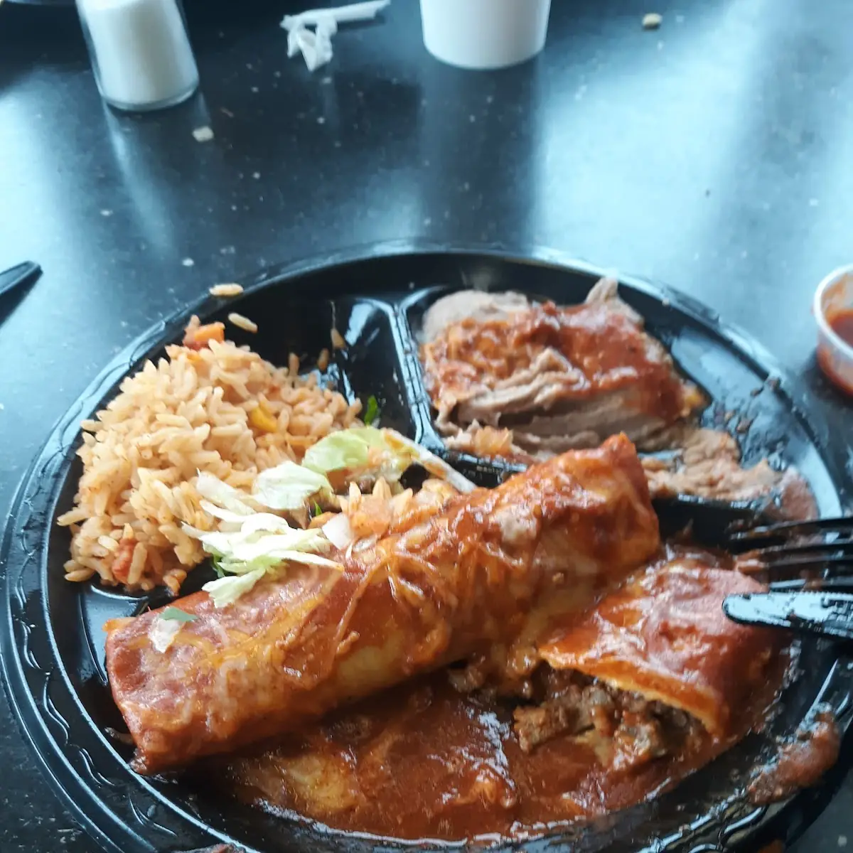 Enchilada and Burrito Combo