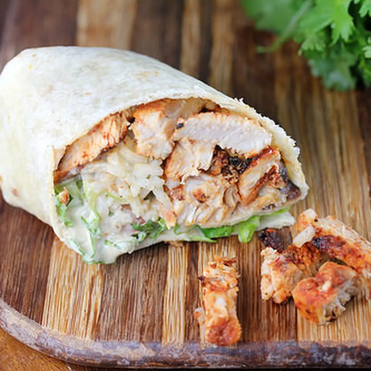 Grill Chicken Burrito