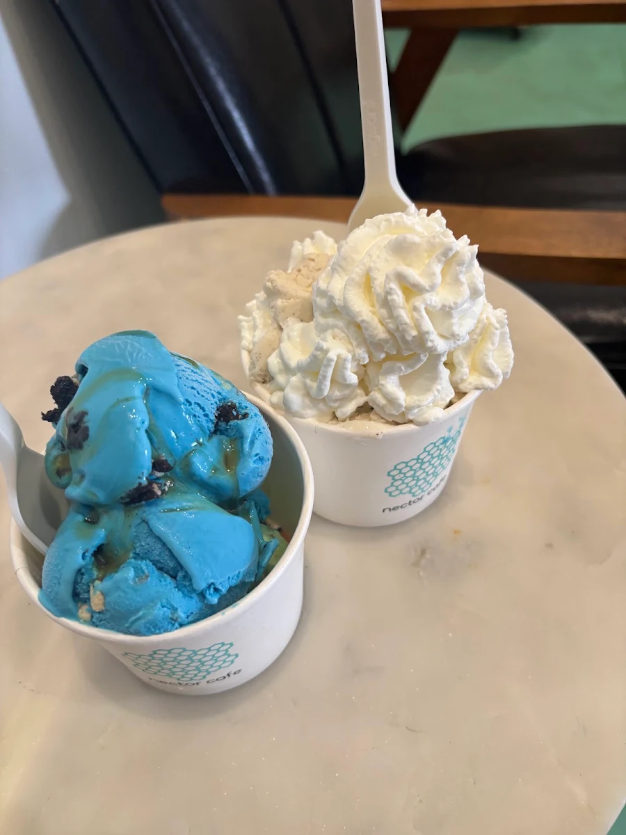 Cookie Monster and Vanilla
