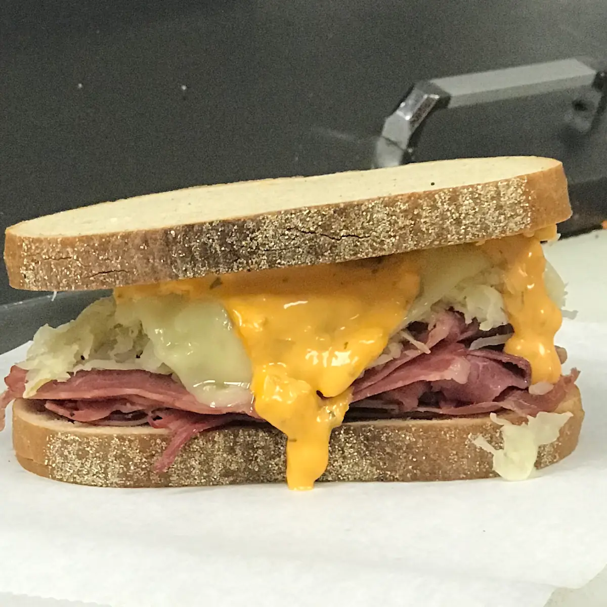 Pastrami Egg and Cheese