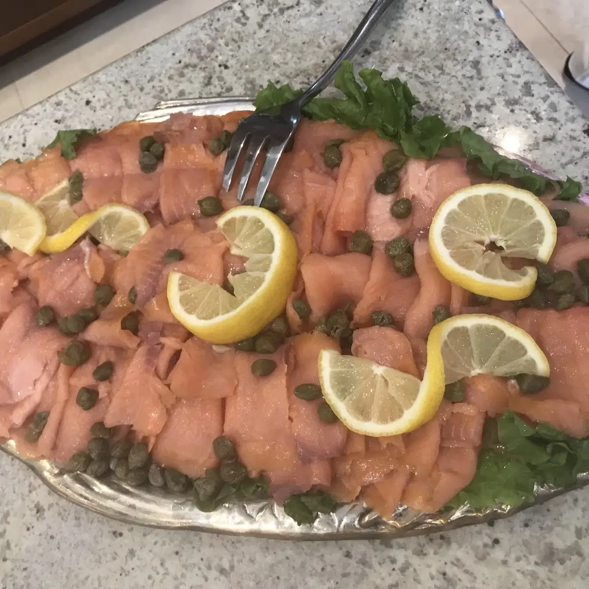 Smoked Salmon Platter Catering