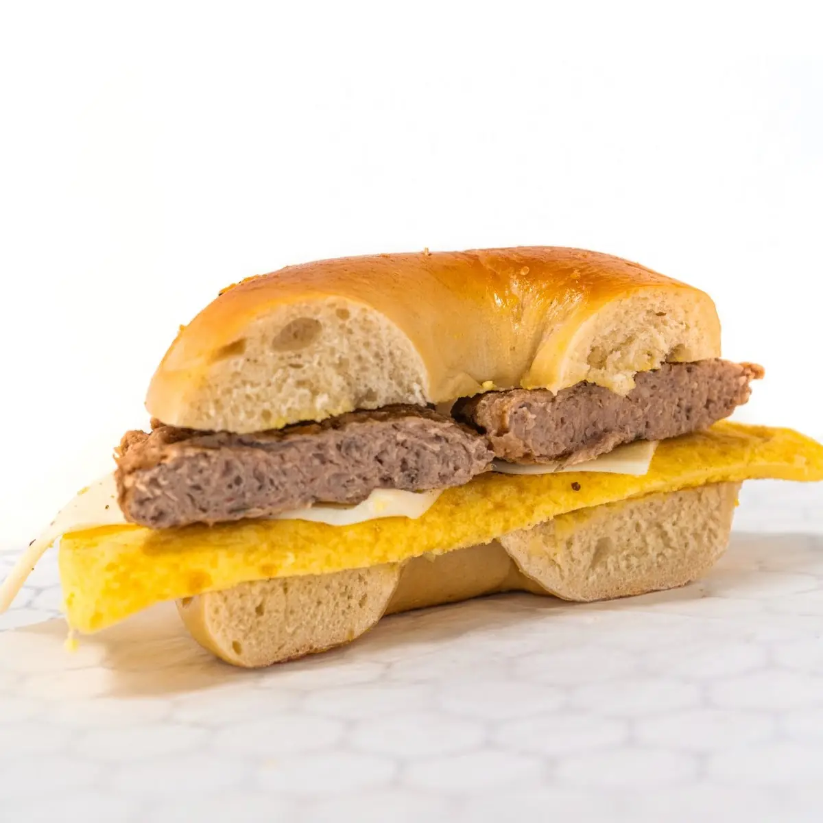 Turkey Sausage Egg and Cheese