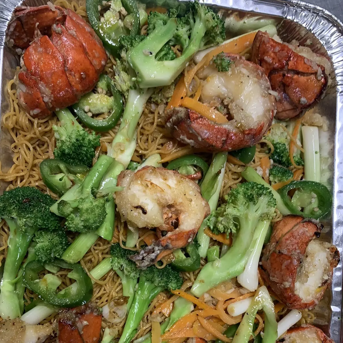 Chow Mein Chicken & Shrimp