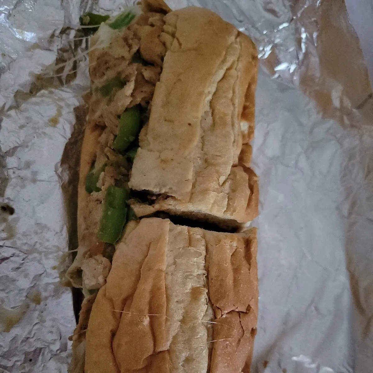 Chicken Cheese Steak Sub