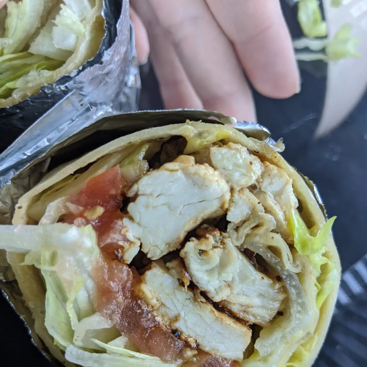 Grilled Chicken Caesar Wrap