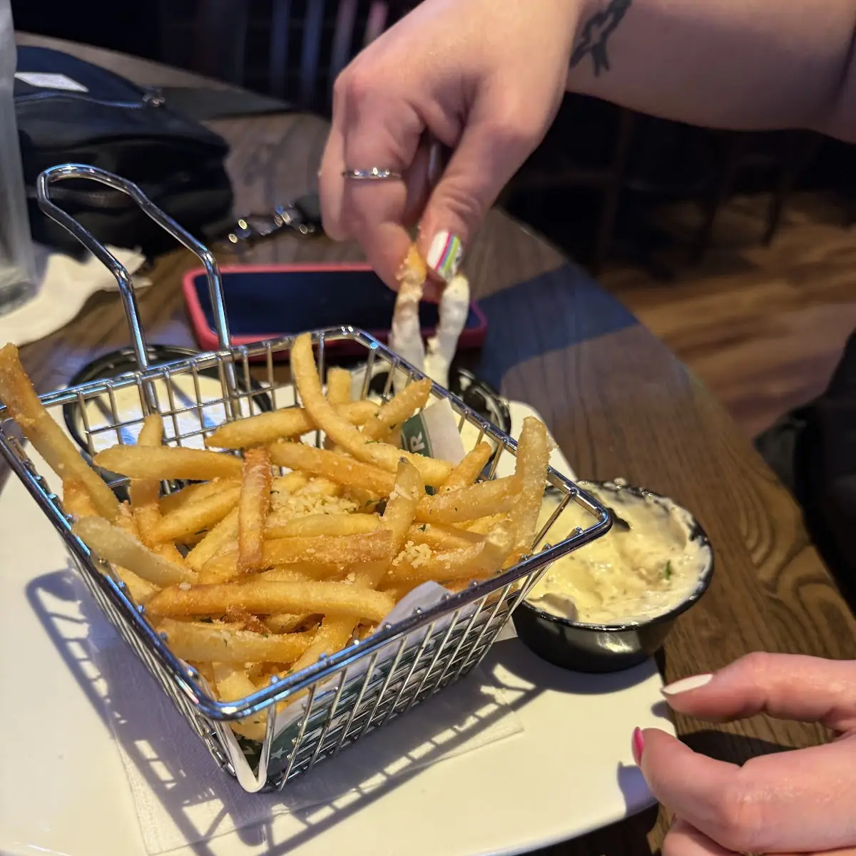 Italian Waffle Fries