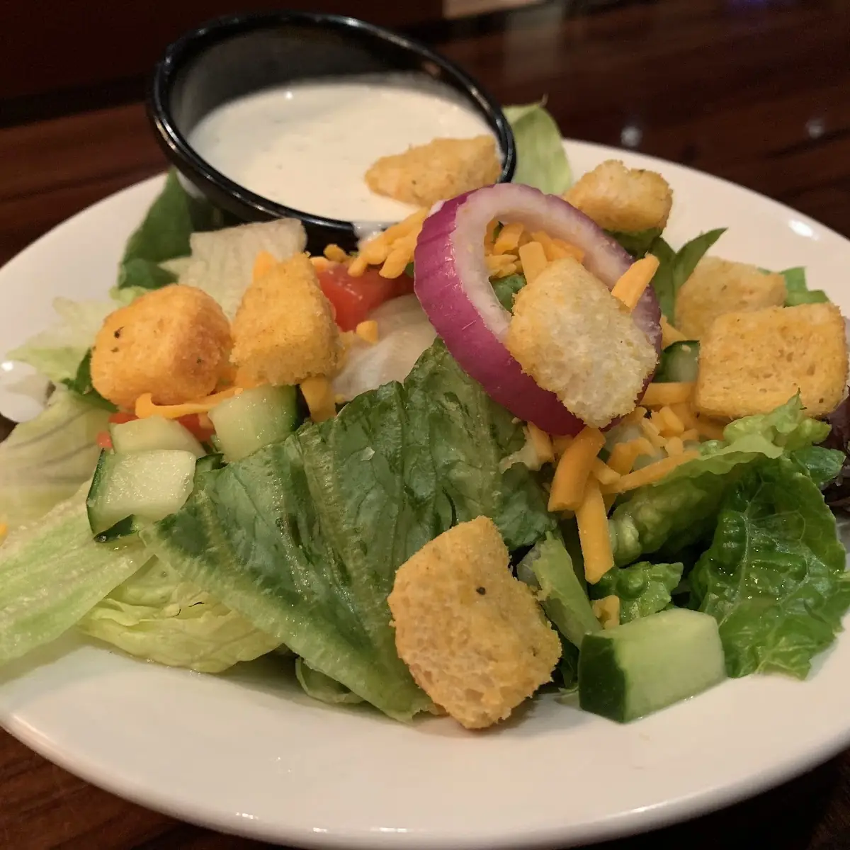 Caesar Salad with Salmon