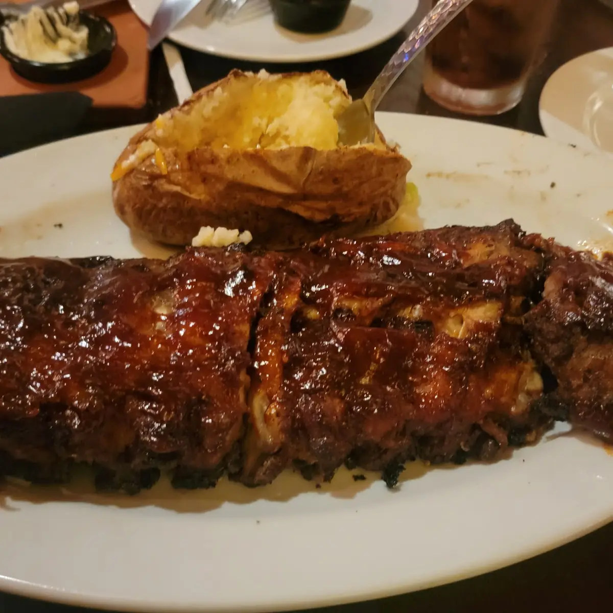 Full Rack of BBQ Ribs