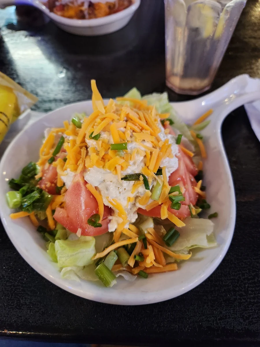 Chicken Salad Stuffed Tomato