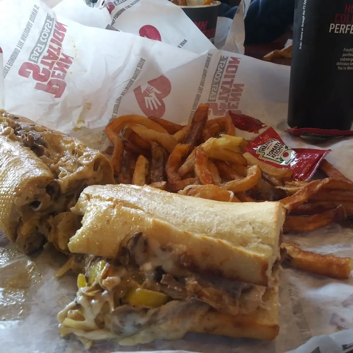 Philly Cheese Steak and Fries
