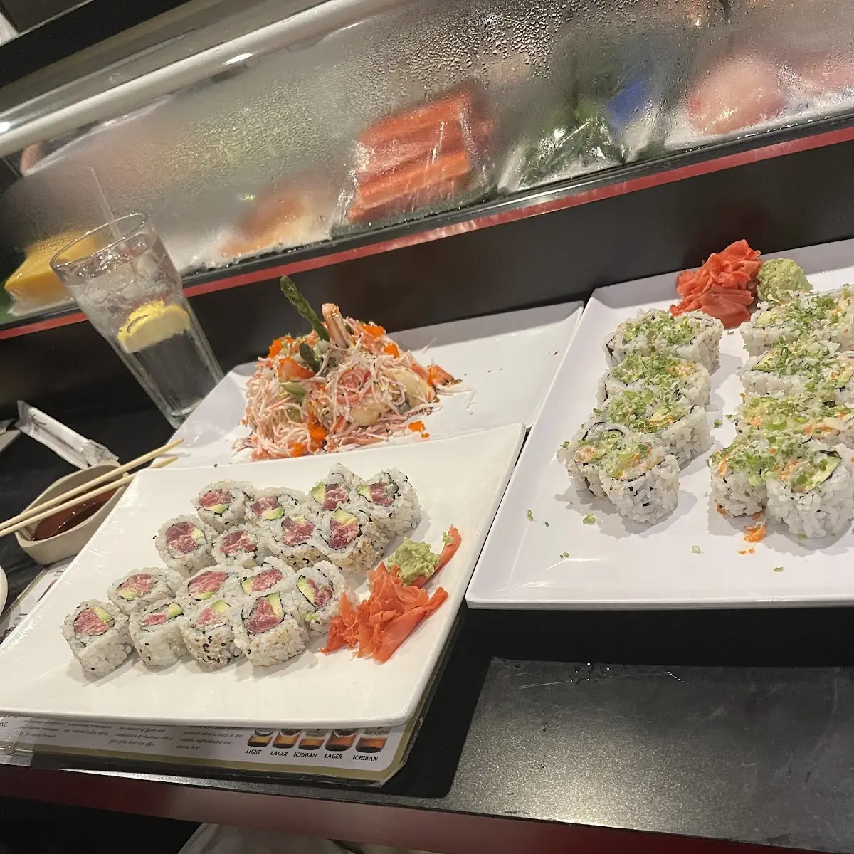 Dynamite Roll and Other Special Rolls from Master Chef Ping