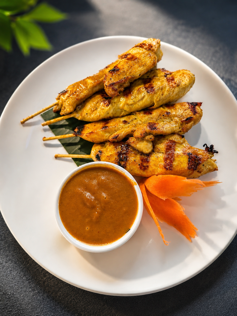 Chicken Satay 4 Skewers