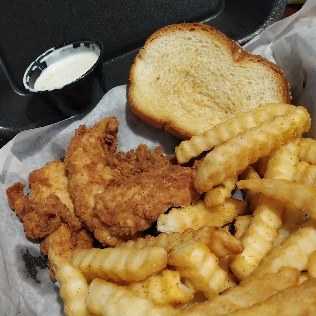 3piece Hand Breaded with Ranch