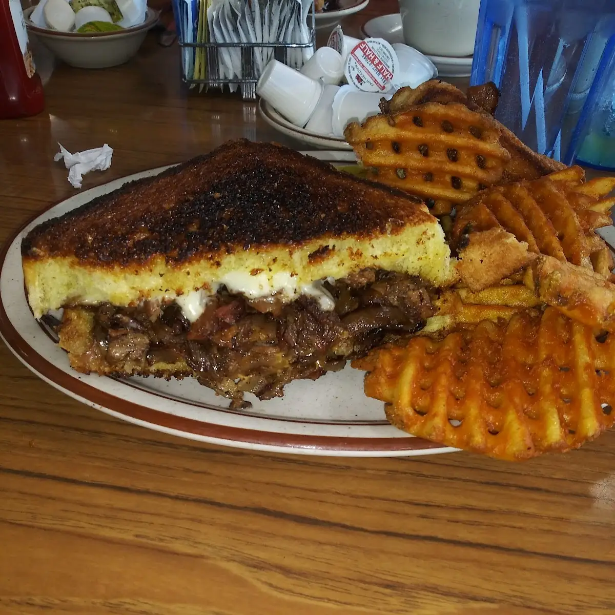 Brisket and Bacon Grilled Cheese