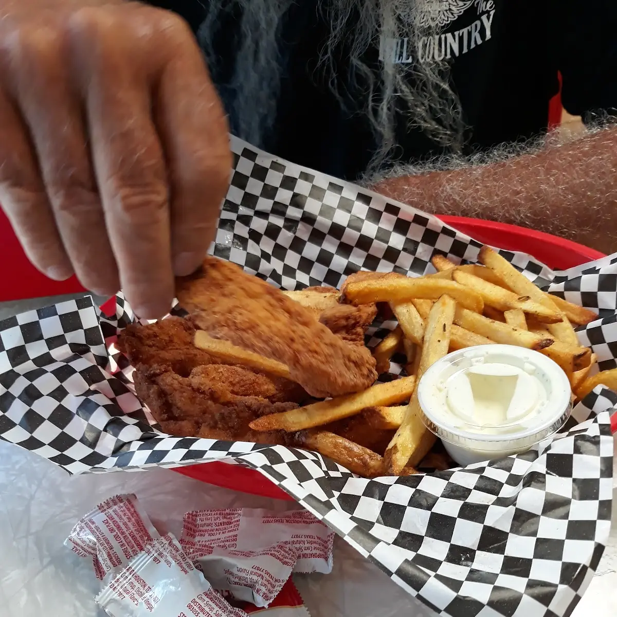 Fried Catfish and Fresh Cut Fries
