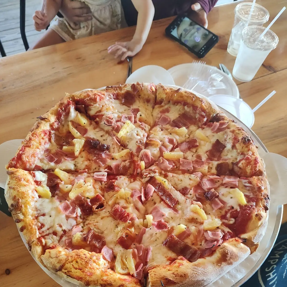 Dirty Hawaiian Pizza