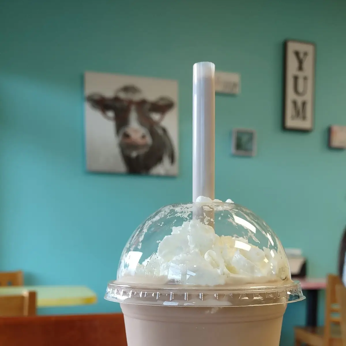 Chocolate Malt Milkshake