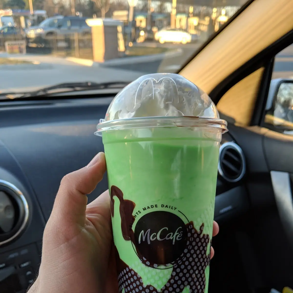 Shamrock Shake Extra Fudge