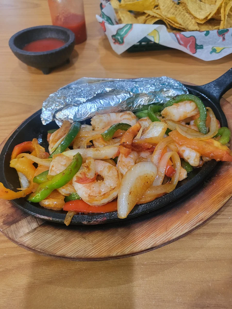 Shrimp Fajitas