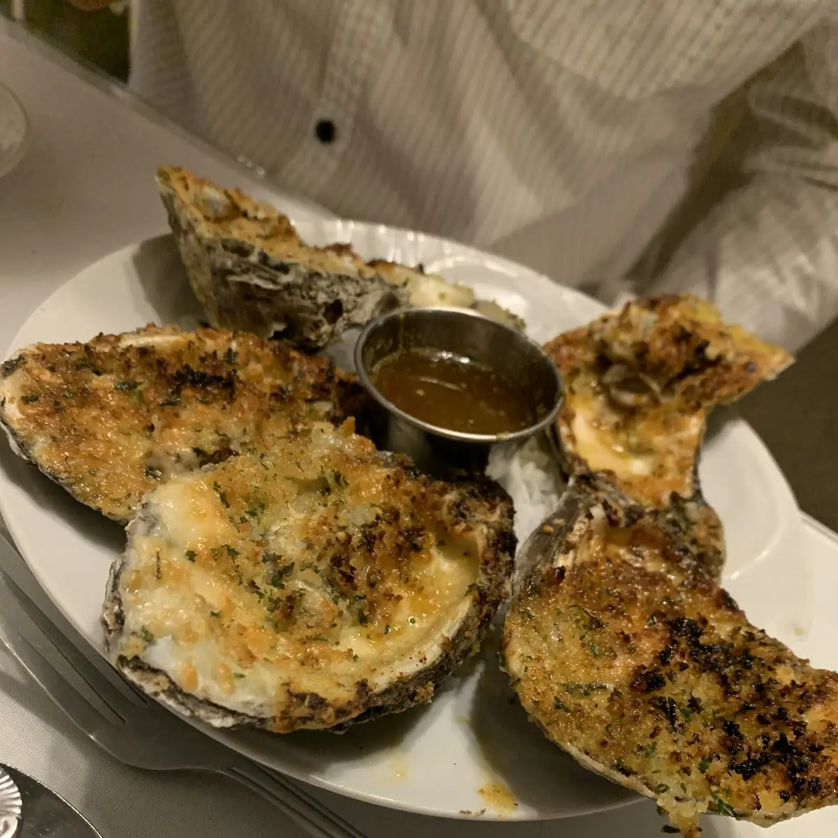 Oysters Rockefeller