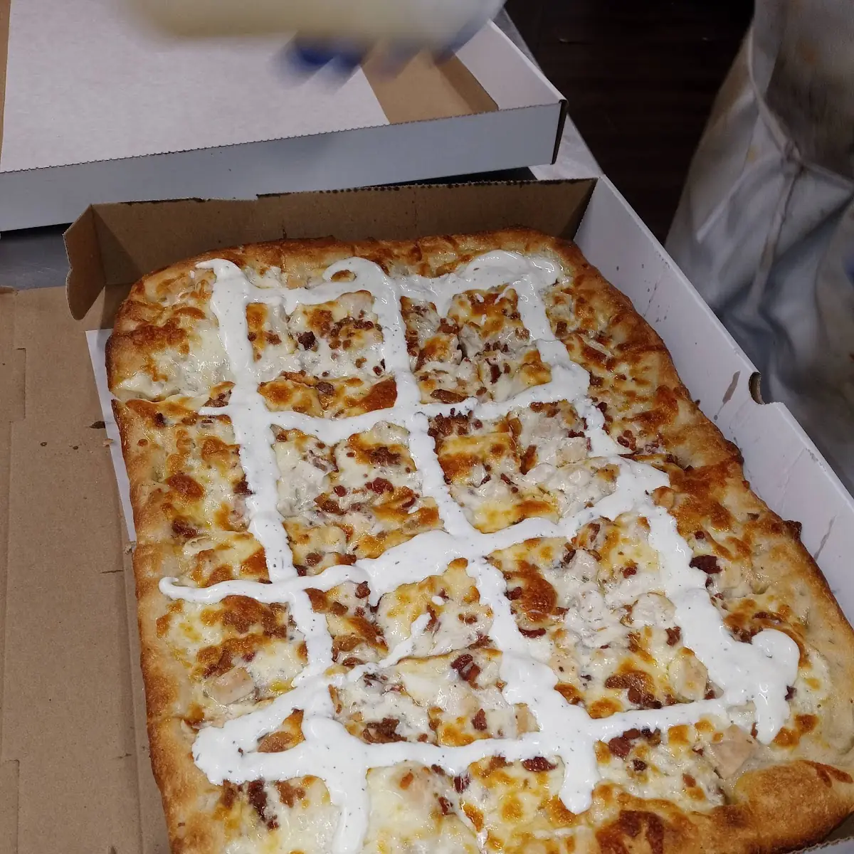 Chicken Bacon Ranch Pizza