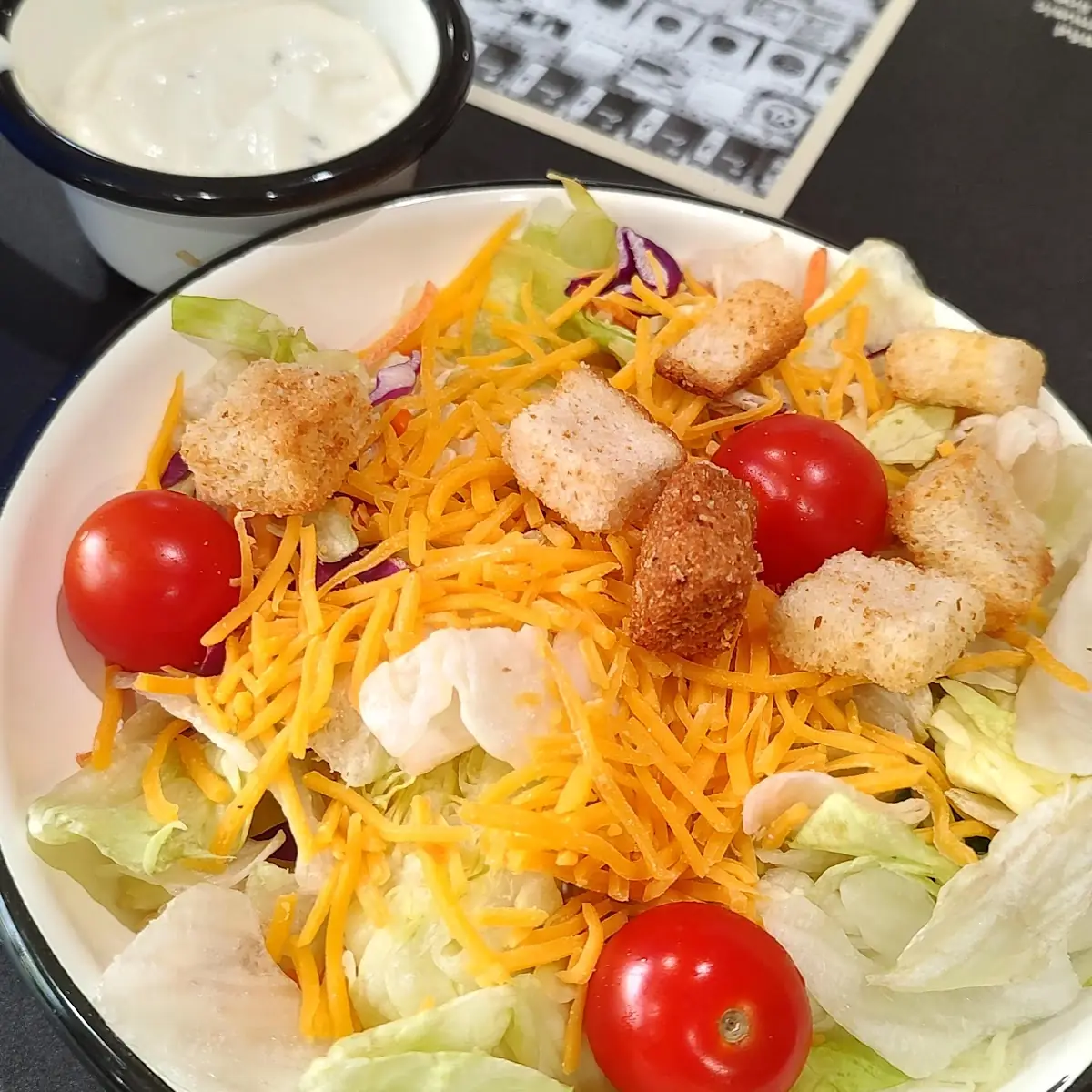 House Salad with Bleu Cheese