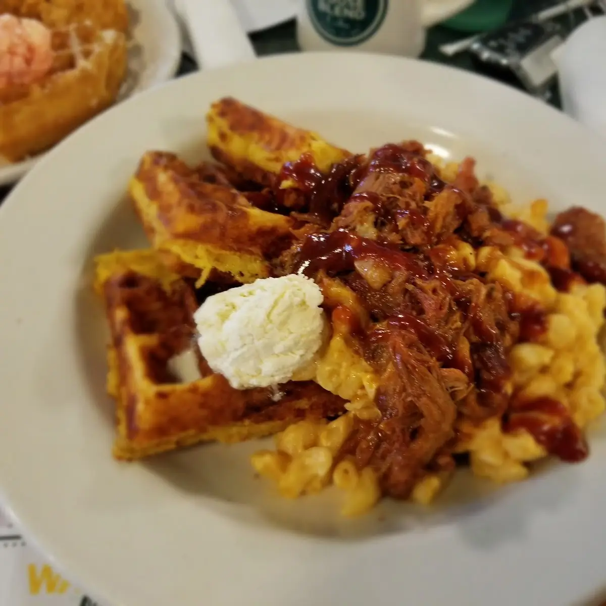 Pulled Pork Mac Stack