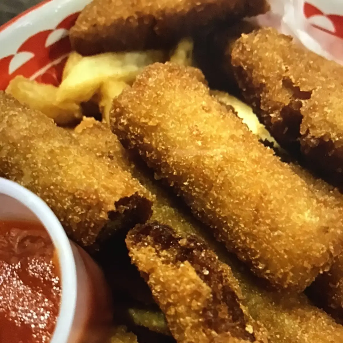 Mozzarella Sticks with Gaur Sauce