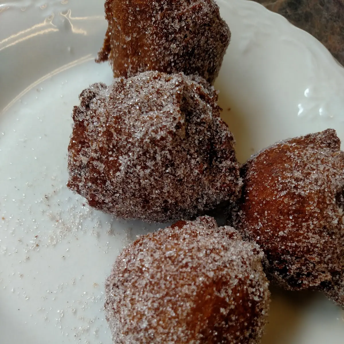 Deep Fried Banana Bread Bites