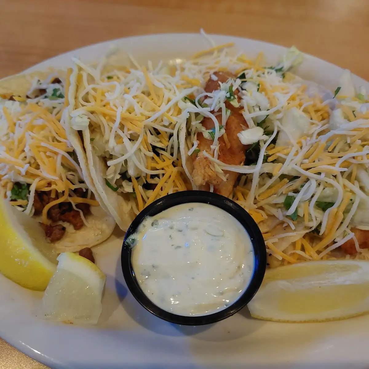 2 Fish Tacos & 2 Steak Tacos