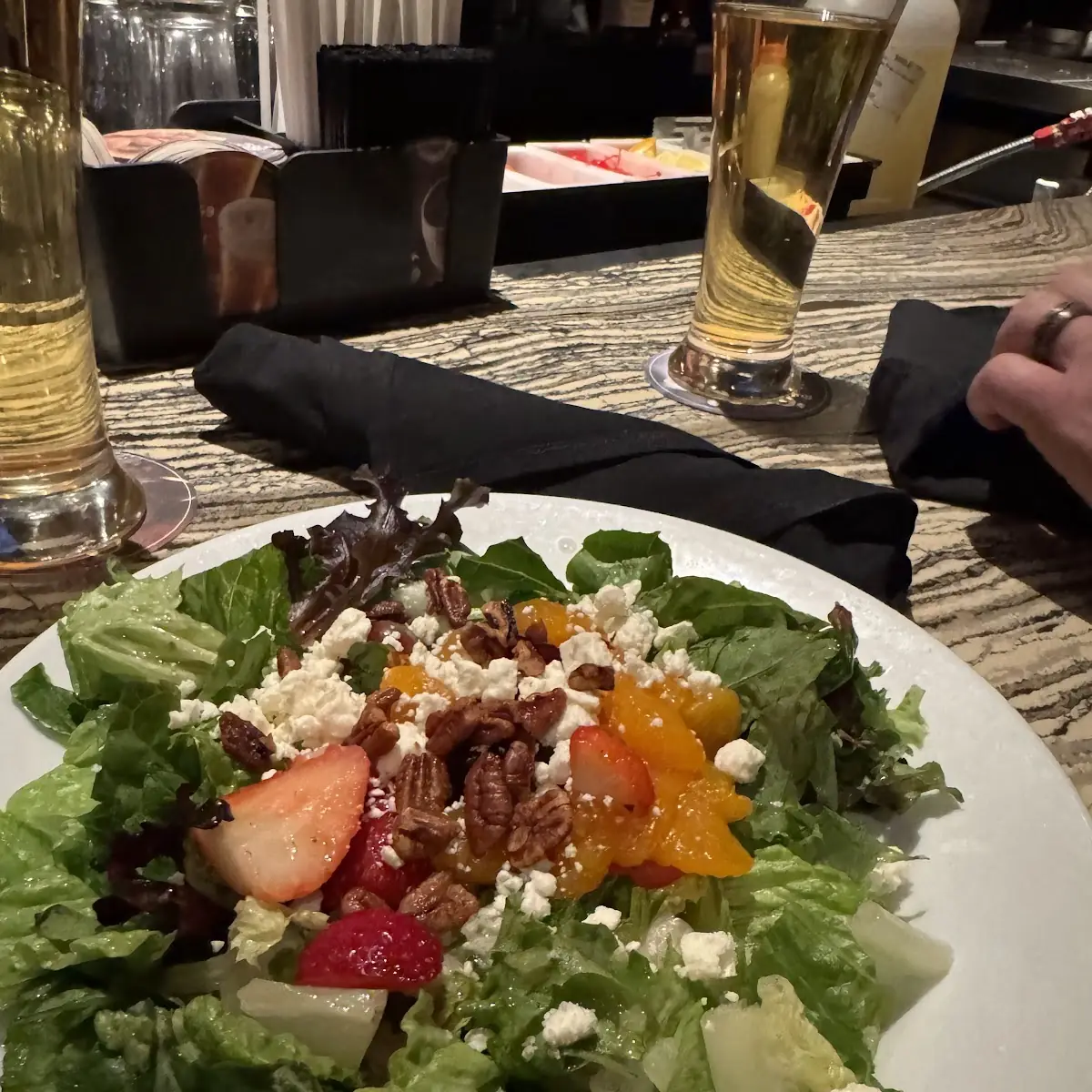 Grilled Chicken & Strawberry Salad