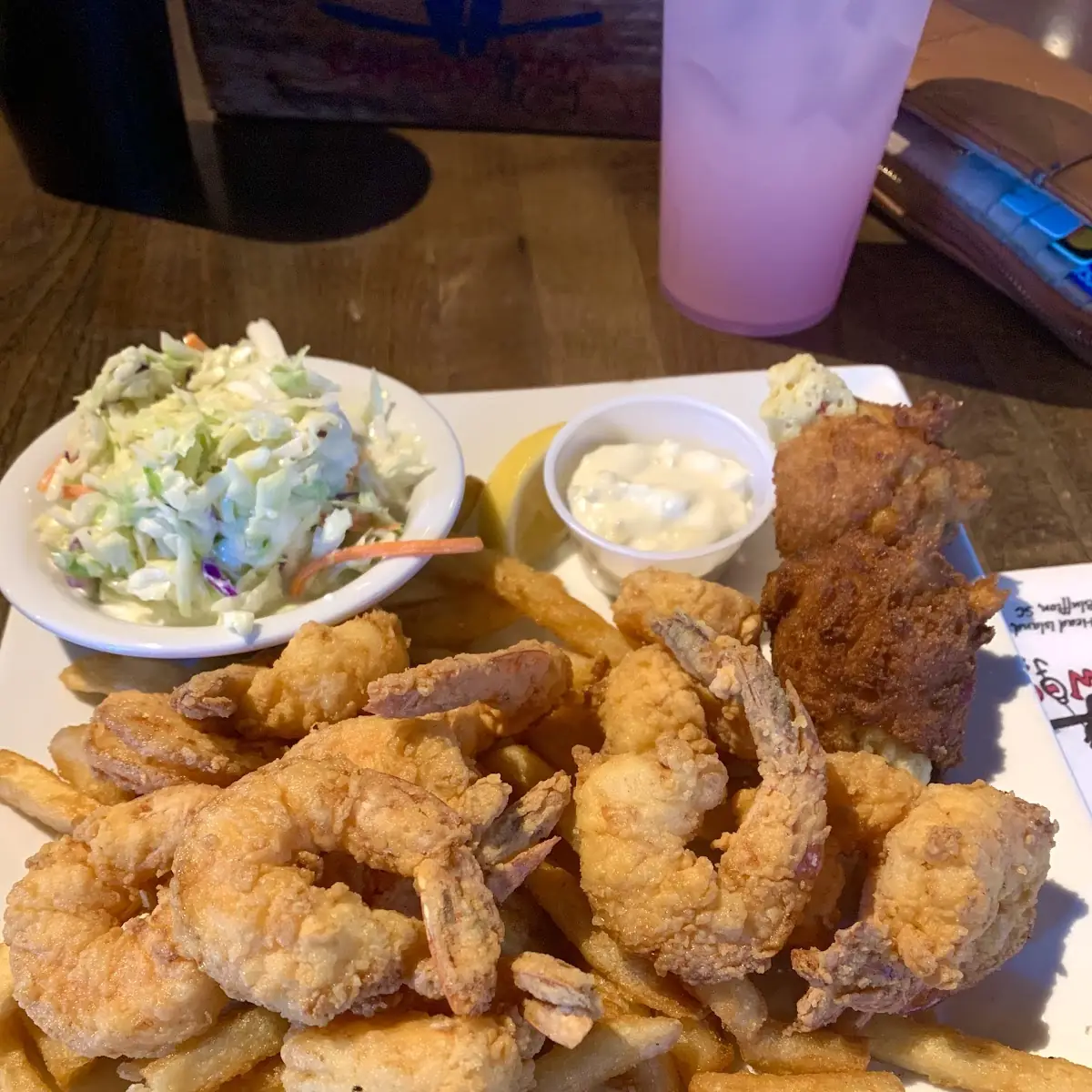 Grouper or Fried Oysters
