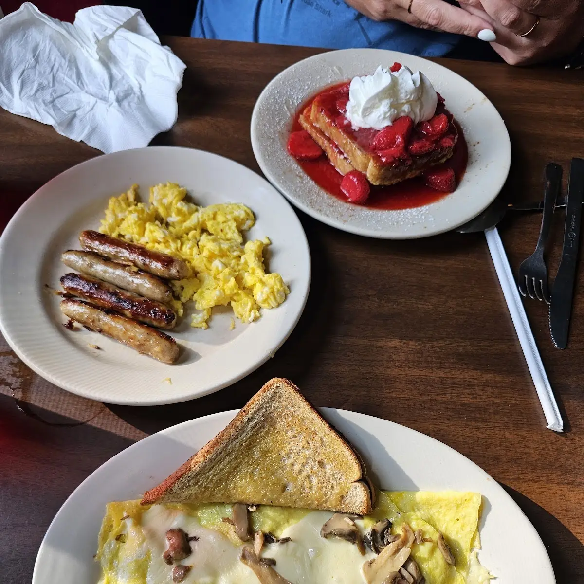 Strawberry Stuffed French Toast