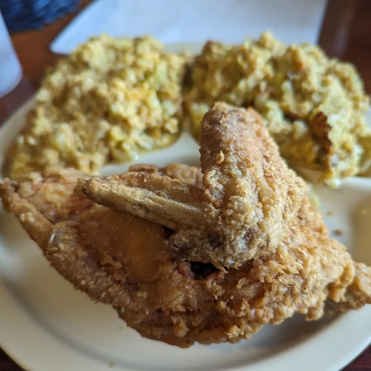 Southern Fried Chicken & Broccoli Casserole