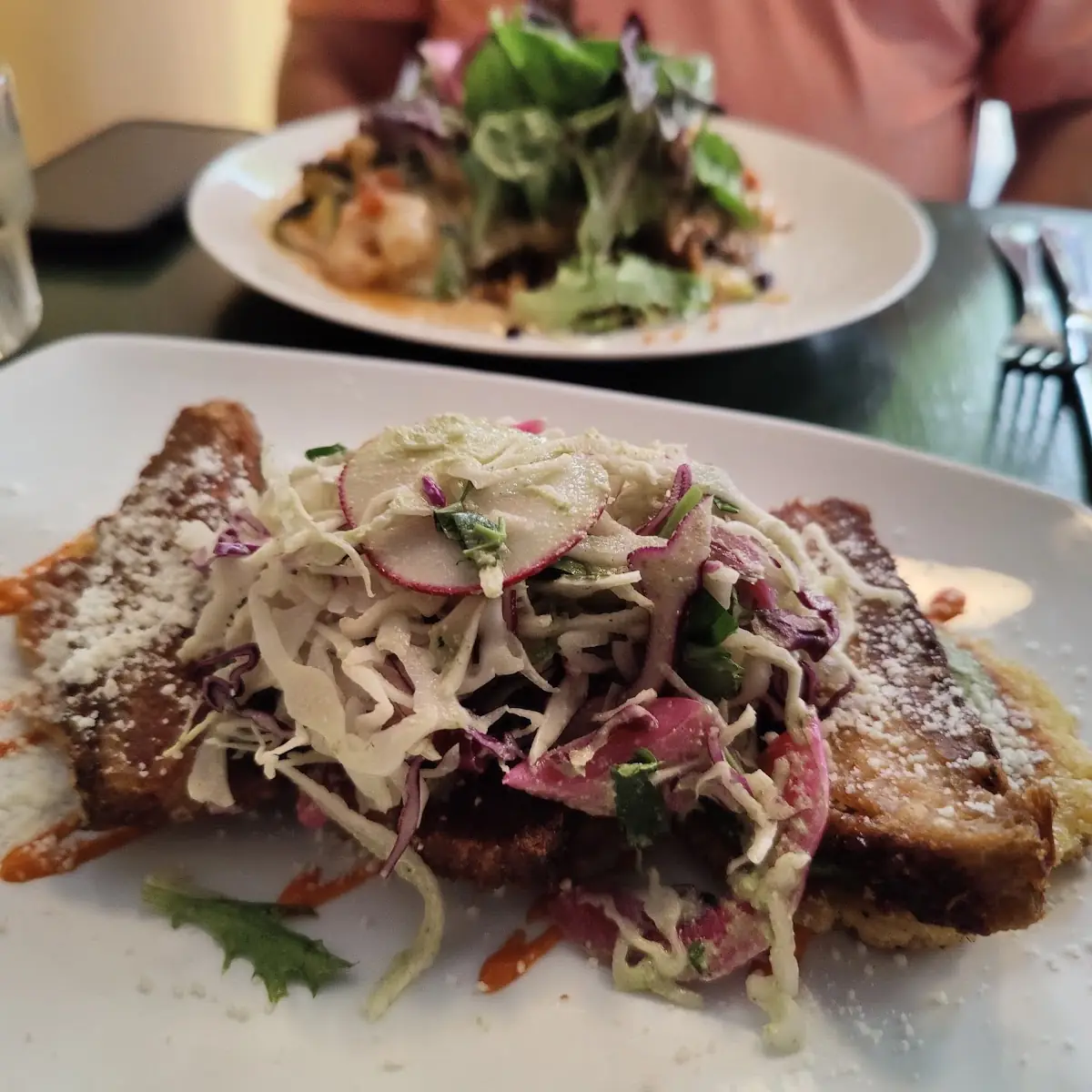 Pork Belly Arepas