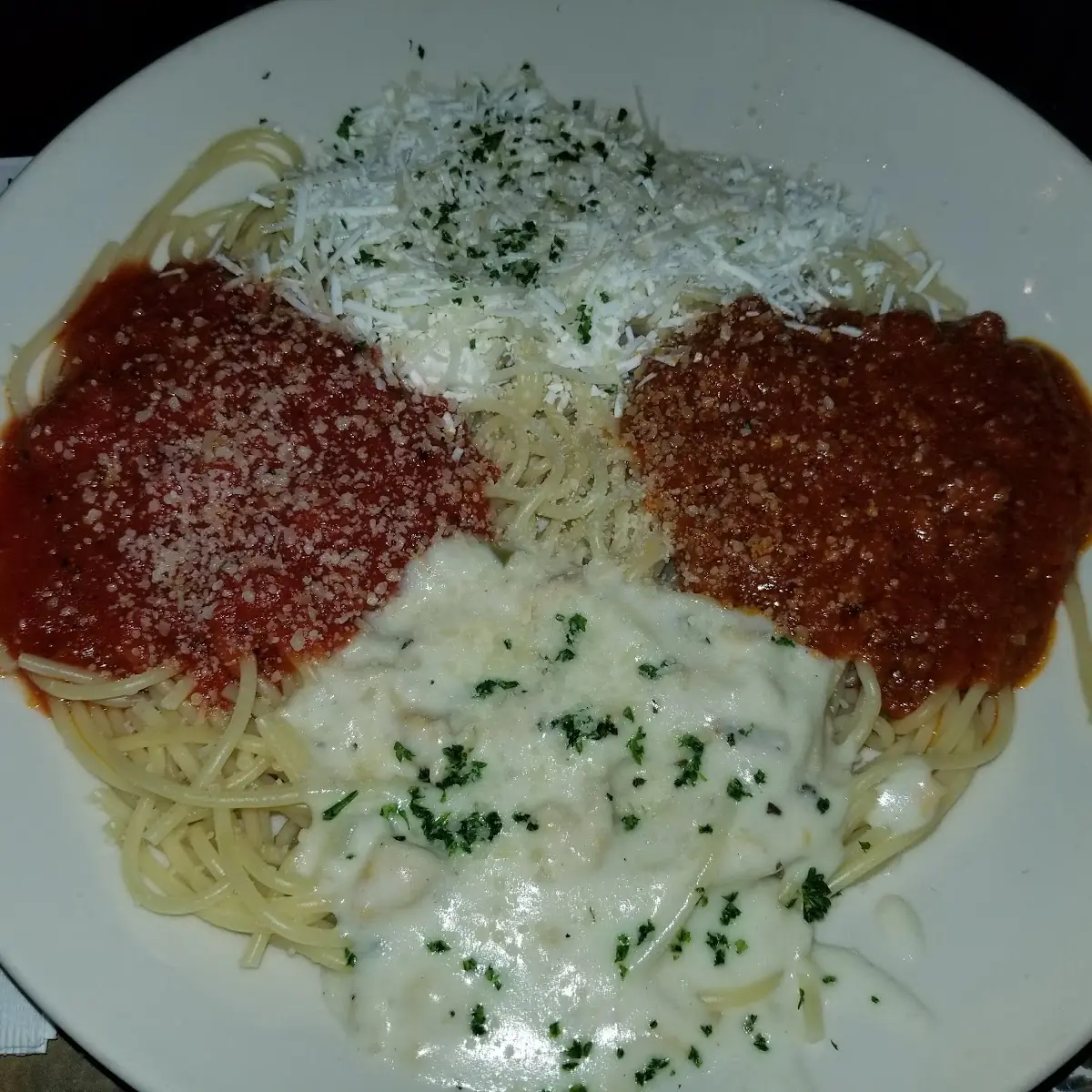 Chicken Parmesan with Spaghetti