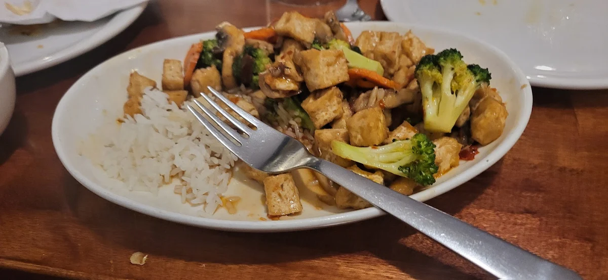 Spicy Tofu and Broccoli