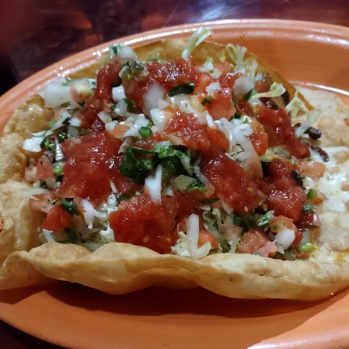 Steak Fajitas Taco Salad