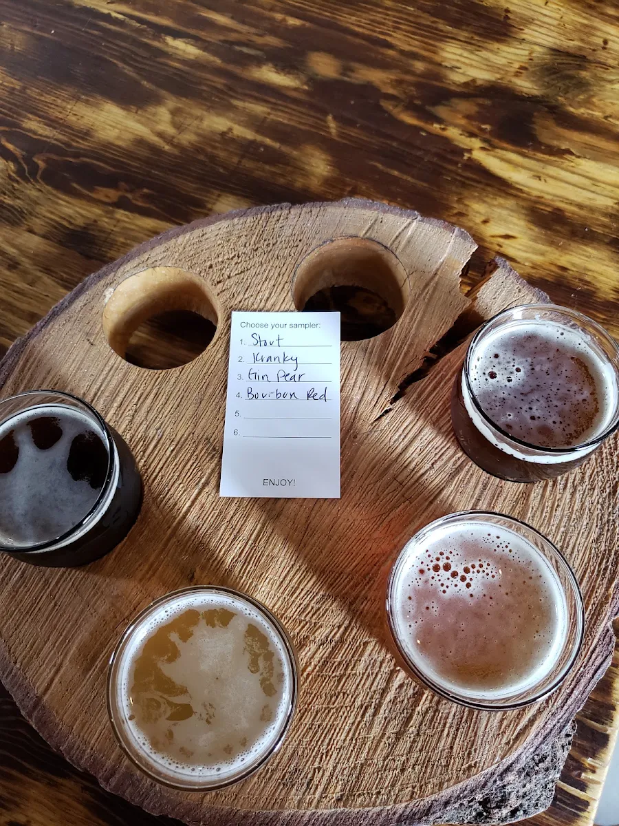 Small Flight of Beers Two Barrel Aged