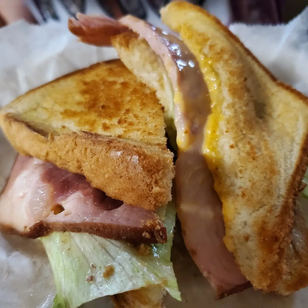 Ham and Cheese Sandwich