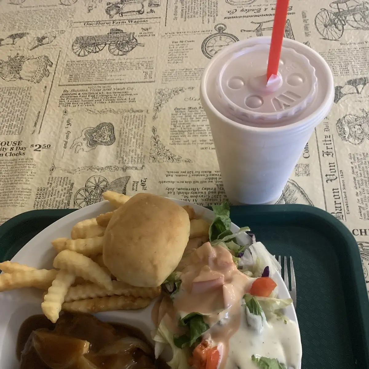 Hamburger Steak Dinner