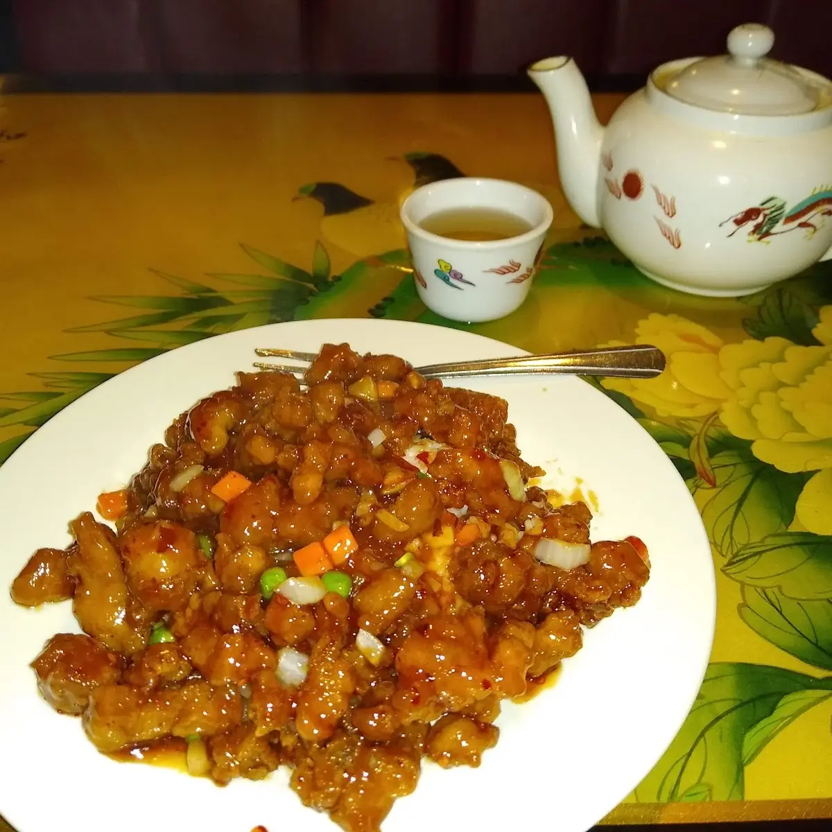 House Chicken over Steamed Rice