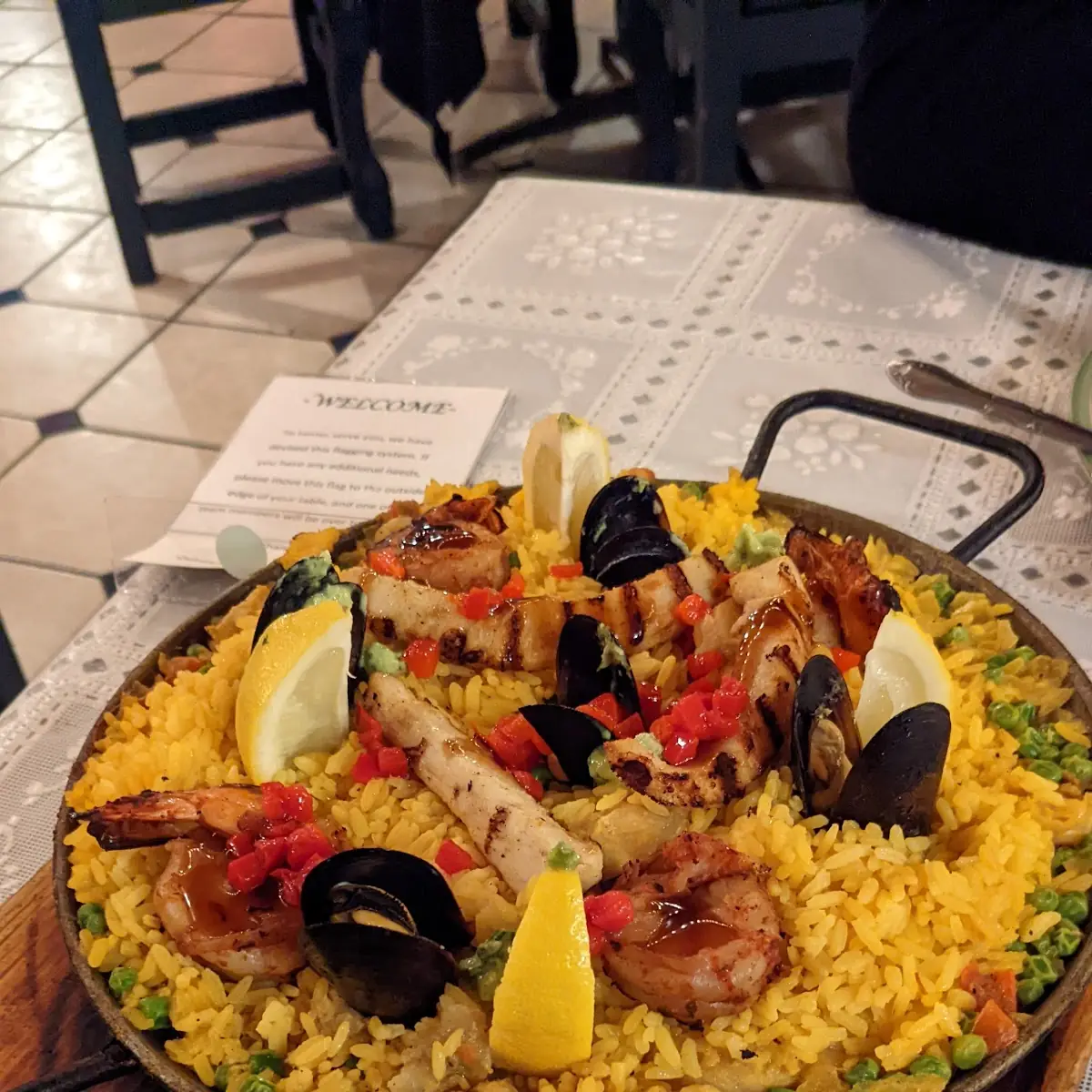 Paella Mariscos 2