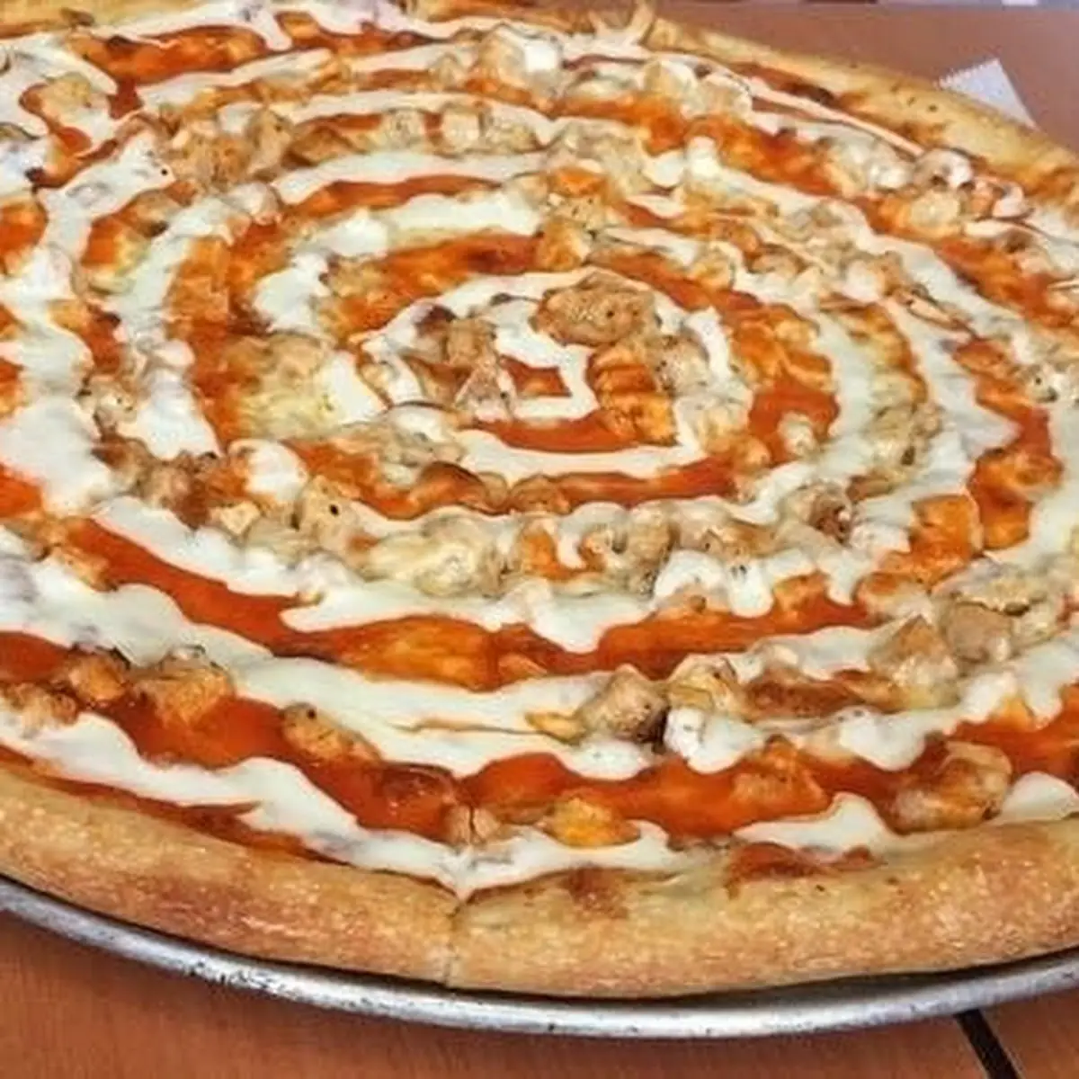 Buffalo Chicken Ranch Pizza