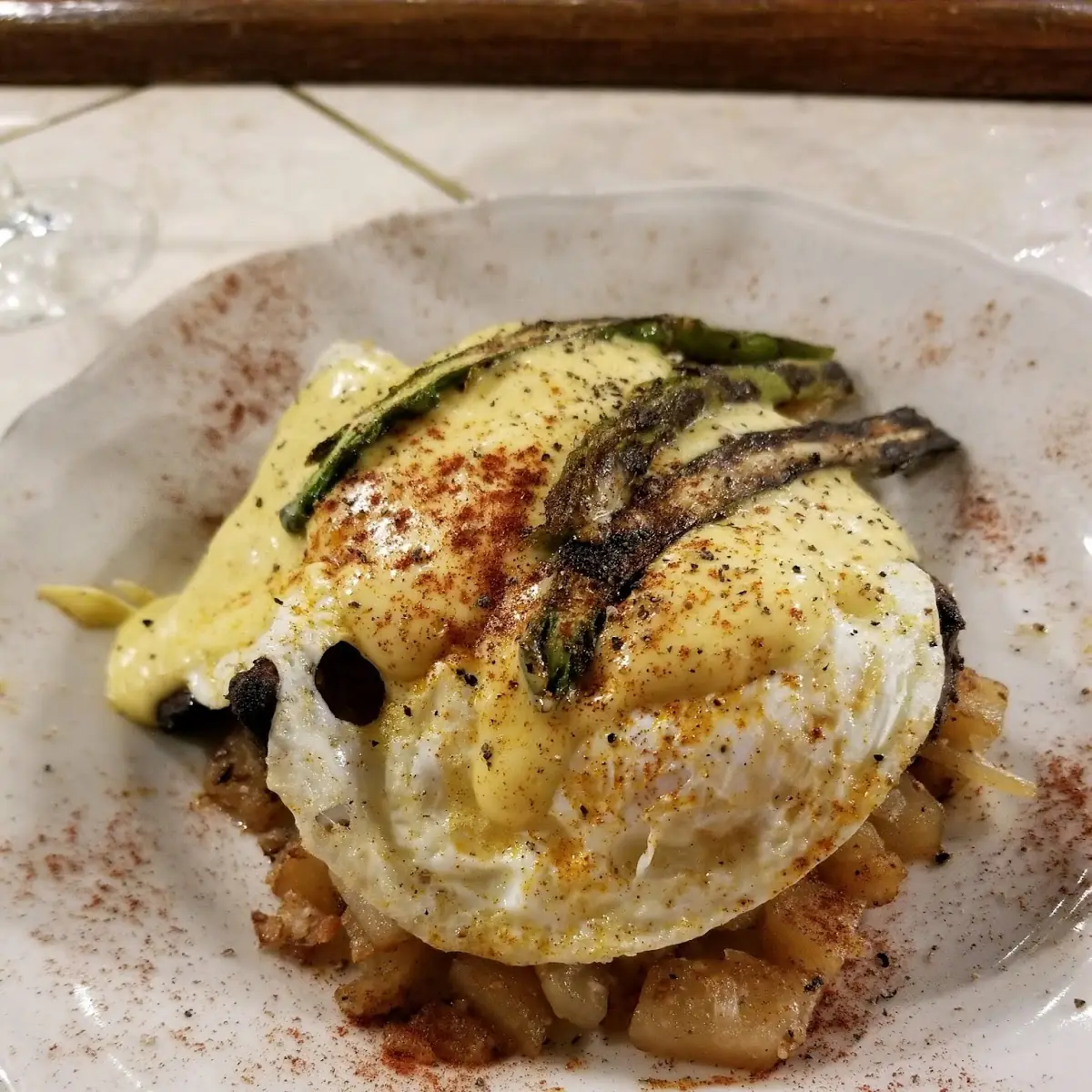 Kiepersol Eggs Benedict