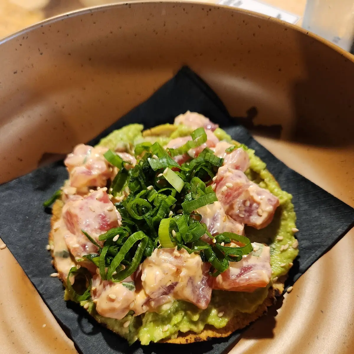 Spicy Tuna Tostado