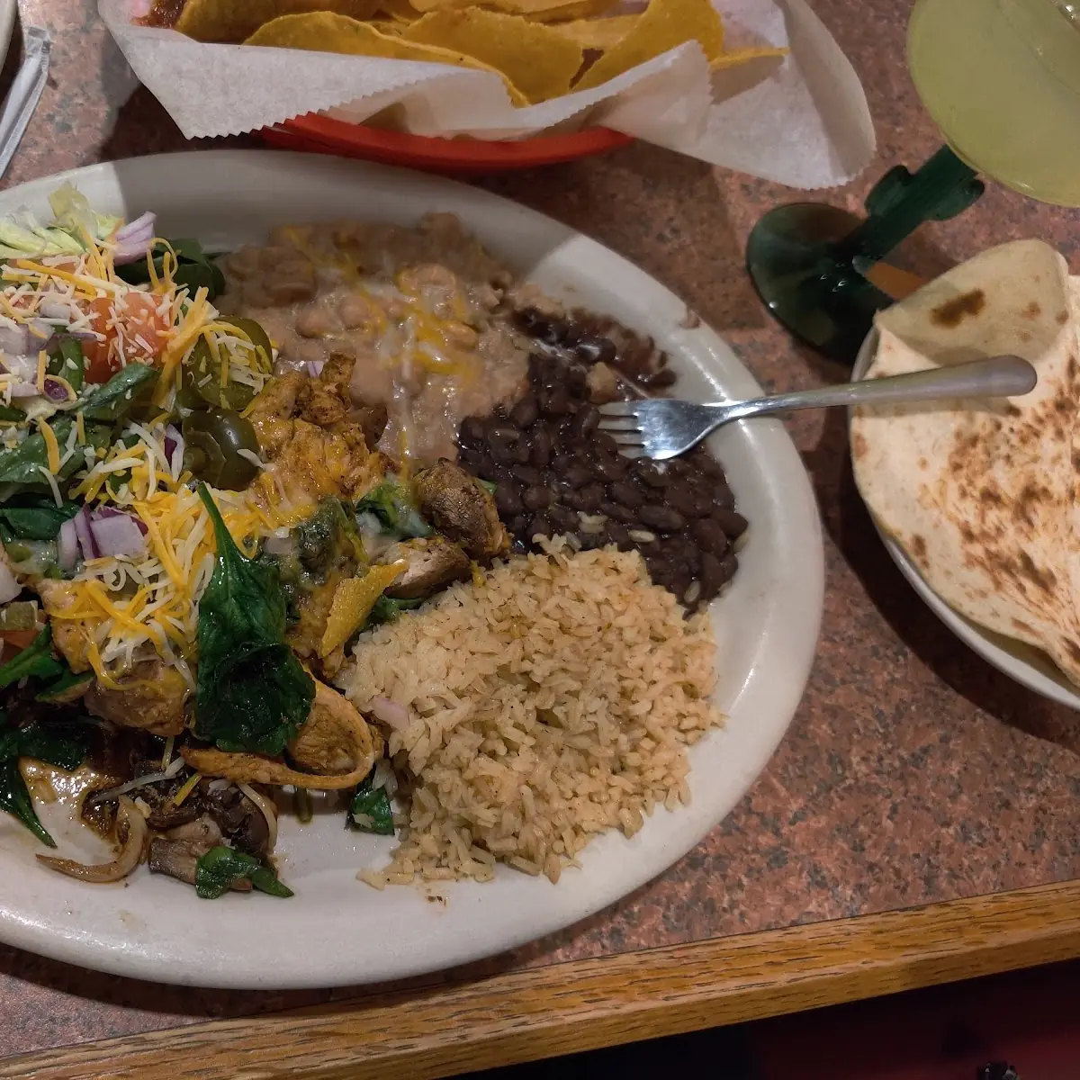 Taco with Rice & Beans