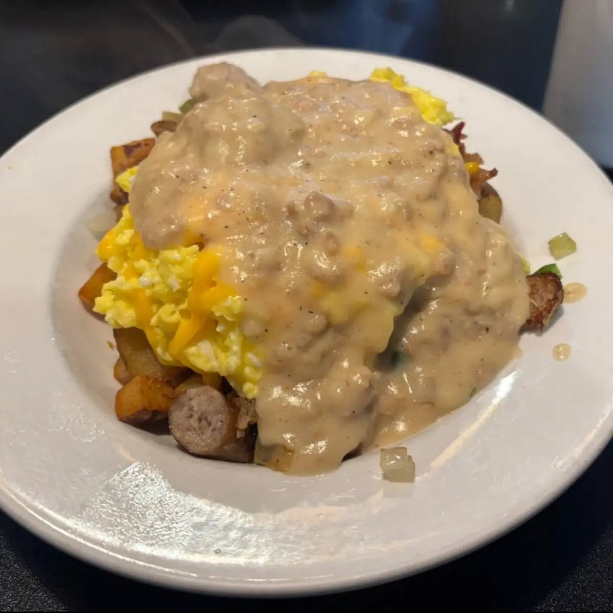 Sausage Gravy and House-Made Biscuit