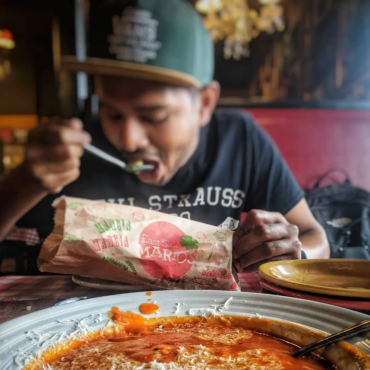 Roasted Garlic Tomato Soup, East Side Mario's